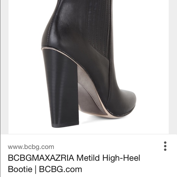 BcbgMaxAzria fall leather booties 7.5 - Picture 3 of 4